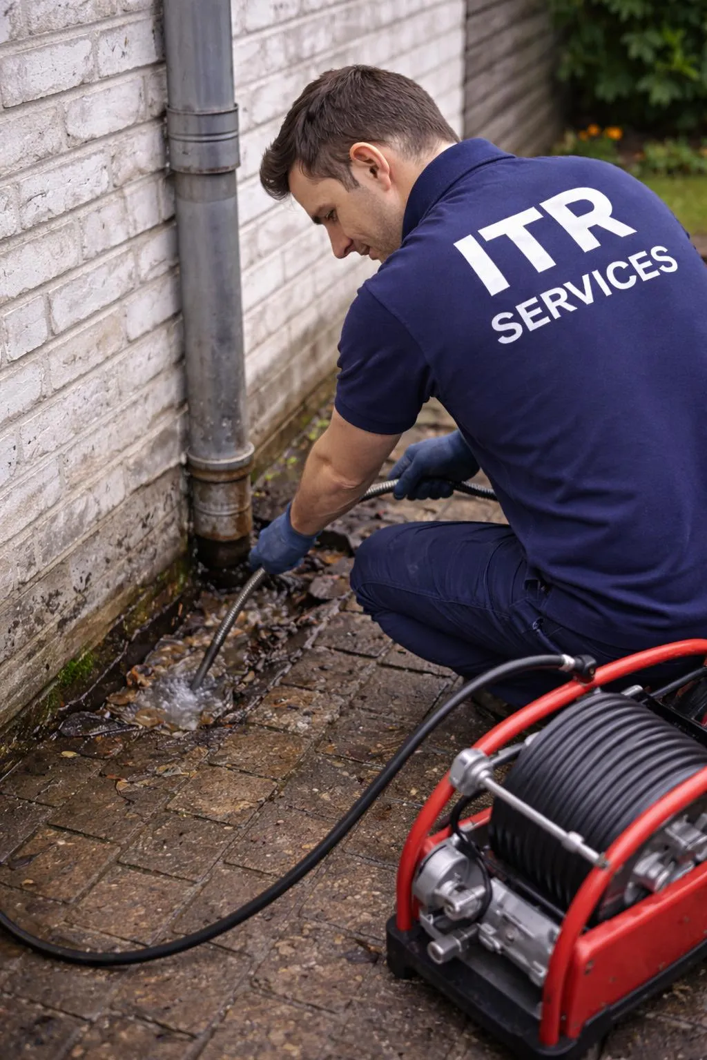 Débouchage de canalisations extérieures par ITR Services